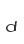 d