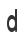 d