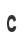 c