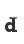 d