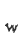 w