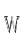 W