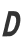 D