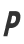 P