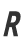R