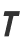 T