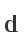 d