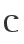 C