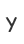 Y