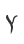 Y