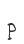p