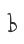 b
