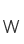 w