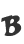 B