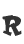 R