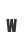 w