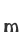 m