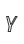 Y