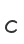 c