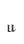 u