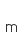m