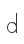 d