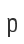p