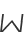 w