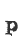 p