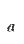 a