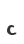 c