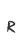 r