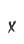 x