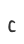 C