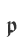 p