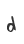 d