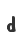 d