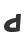 d