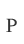 P