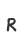 R