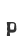 p