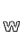 w