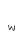 w