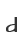 d