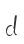 d
