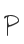 P