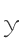 Y