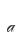 a