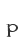 p