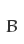 B